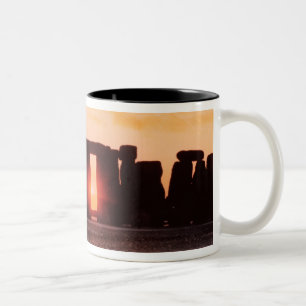 Stonehenge vinterSolstice Två-Tonad Mugg