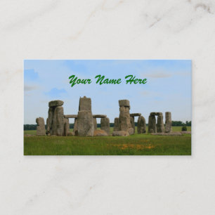 Stonehenge Visitkort