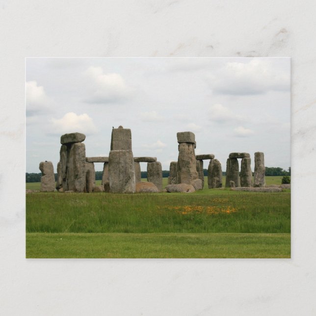 Stonehenge-vy Vykort (Framsida)