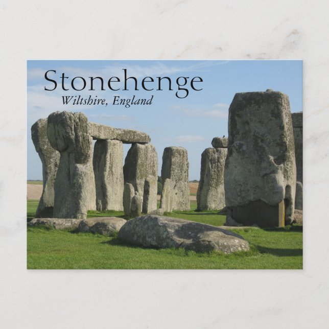 Stonehenge Vykort (Framsida)