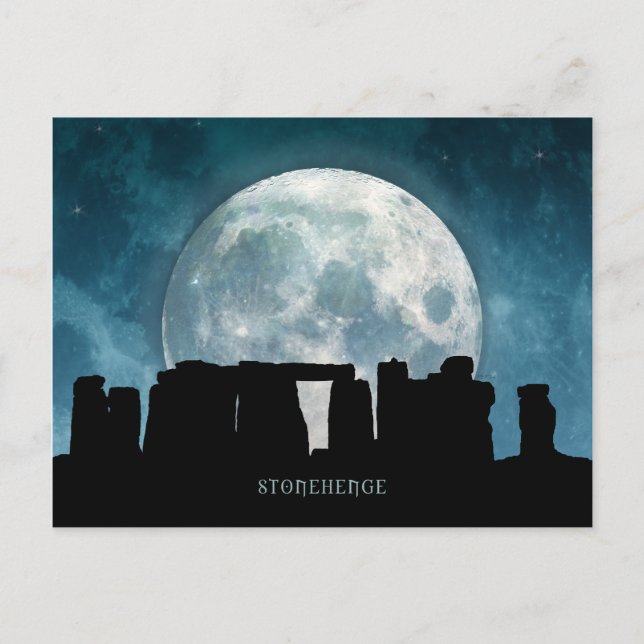 Stonehenge Vykort (Framsida)