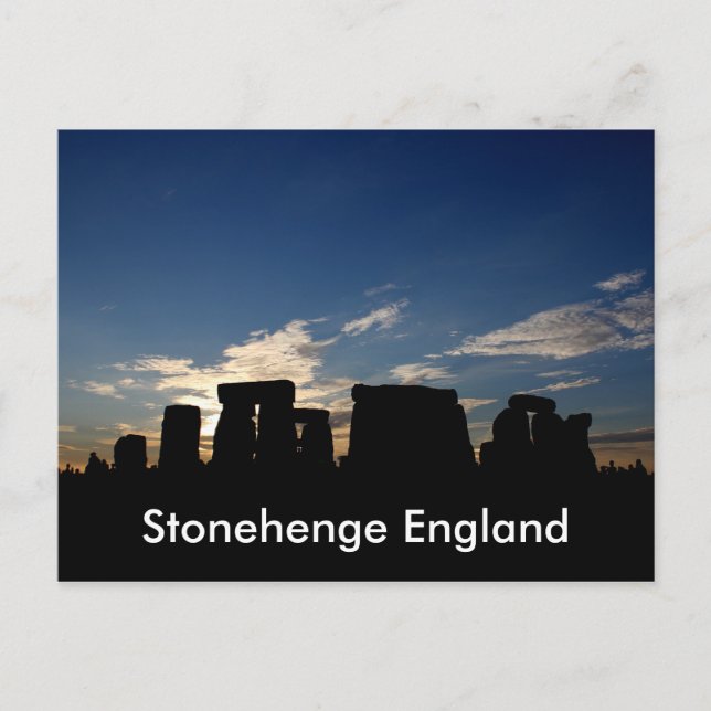 Stonehenge vykort (Framsida)