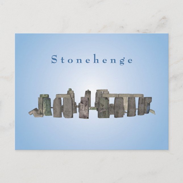 Stonehenge: Vykort (Framsida)