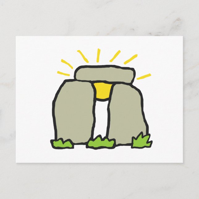 Stonehenge Vykort (Framsida)