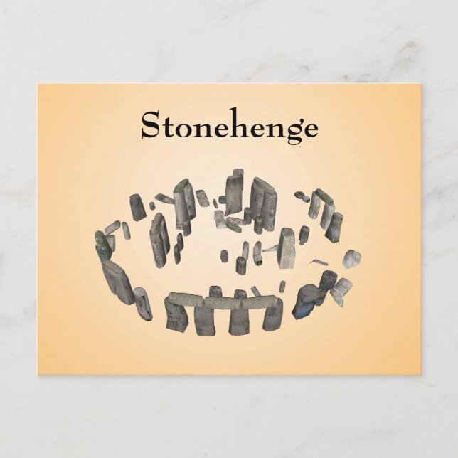 Stonehenge: vykort (Framsida)