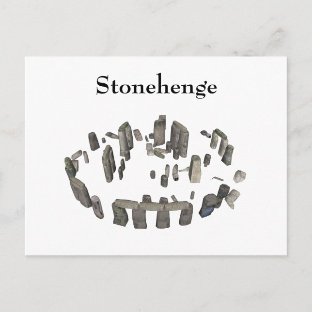 Stonehenge: vykort (Framsida)