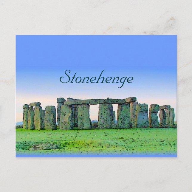 Stonehenge Vykort (Framsida)