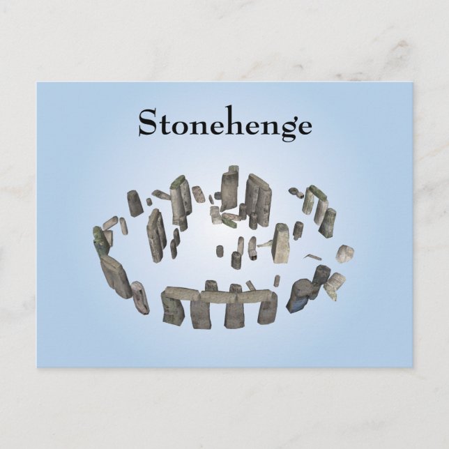 Stonehenge: vykort (Framsida)