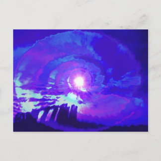 Stonehenge-vykort Vykort