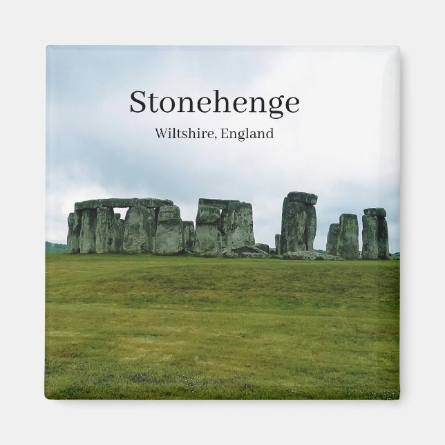 Stonehenge Wiltshire, England  Magnet (Framsidan)