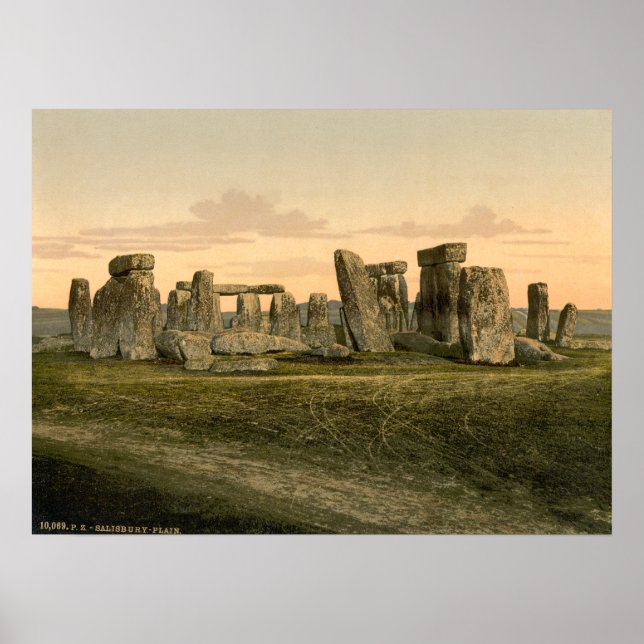 Stonehenge, Wiltshire, England Poster (Framsidan)