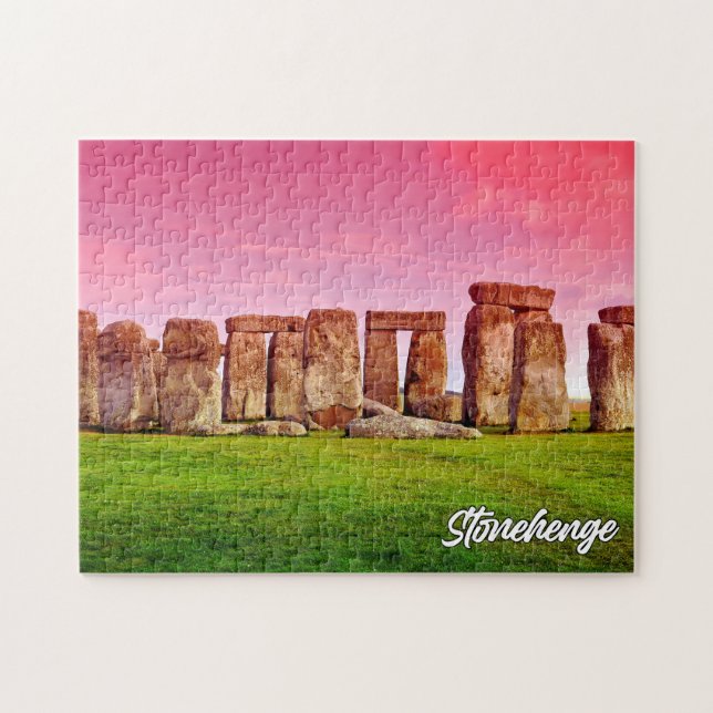 Stonehenge, Wiltshire, England Pussel (Horisontell)
