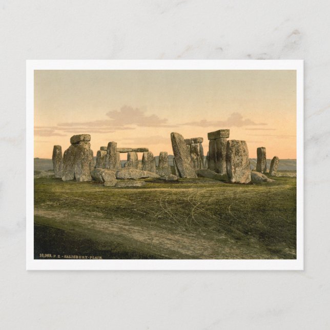 Stonehenge, Wiltshire, England Vykort (Framsida)