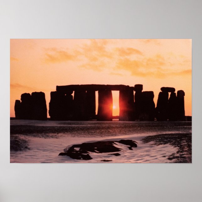 Stonehenge, Winter Solstice Poster (Framsidan)