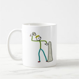 Stonemason Stickman Kaffemugg