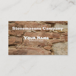 stonemason visitkort