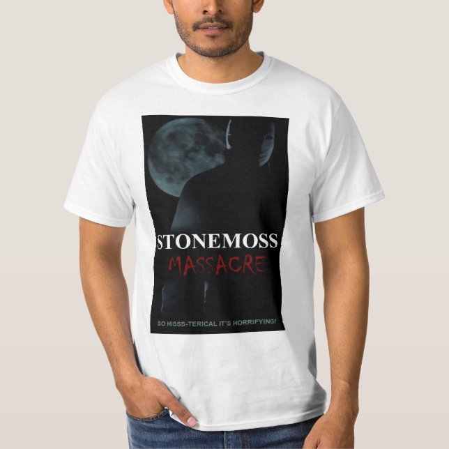 "STONEMOSS-MASSAKER" T-tröja T-shirt (Framsida)