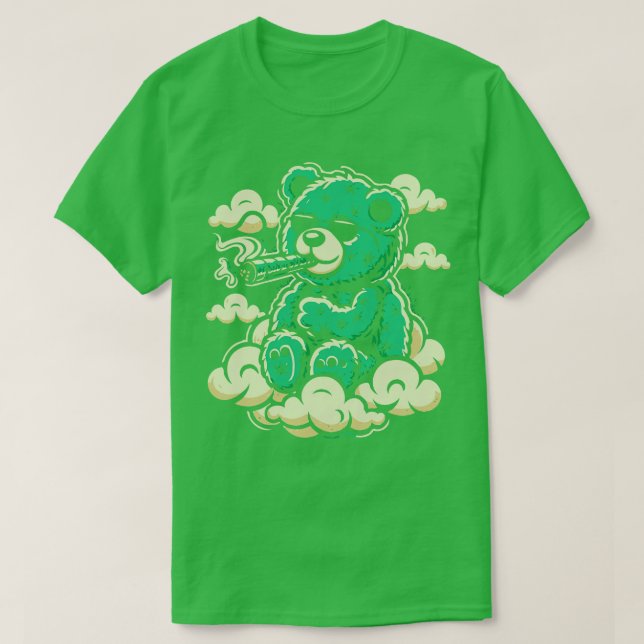 Stoner Bear T Shirt (Design framsida)