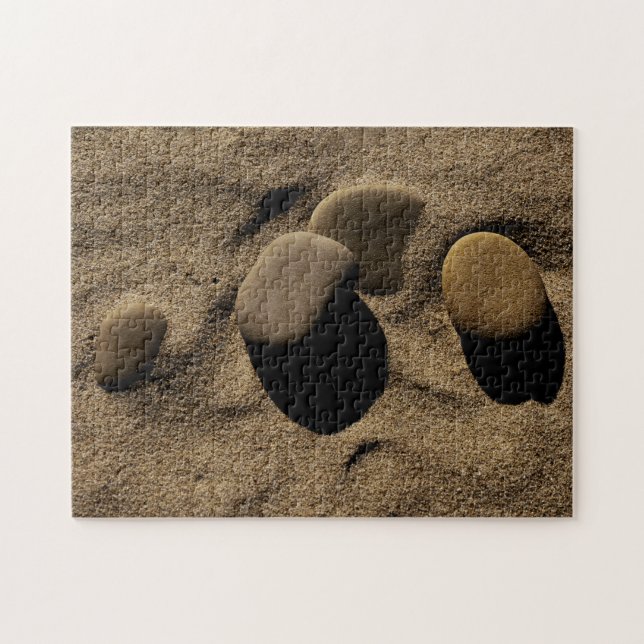 Stoner i Sand Pussel (Horisontell)