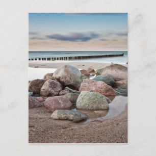 Stoner på Östersjöns strand Vykort