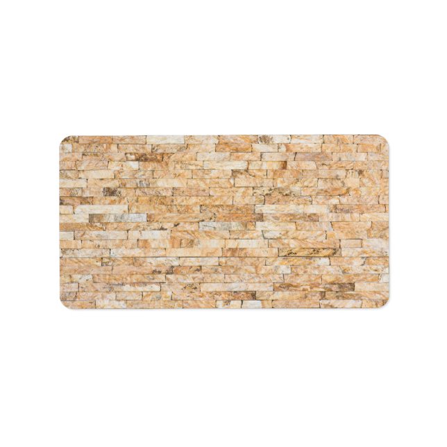 Stones mönster adressetikett (Framsidan)