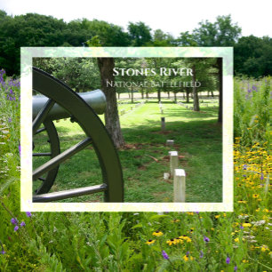 Stones River National Battlefeild och Cemetery, TN Vykort