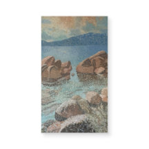 Stones Sjö Tahoe Impressionism