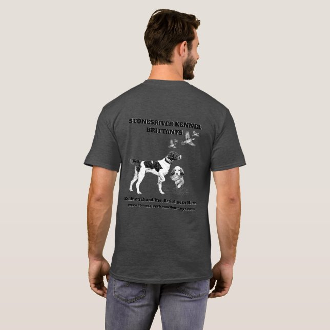 Stonesriver Kennel Brittanys Pointer T-Shirt  (Hel baksida)