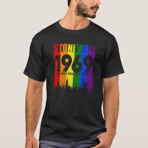 Stonewall 1969 var en HBT-Lesbisk-Gay (HBT-HBT) P T Shirt