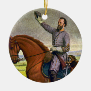 Stonewall Jackson Julgransprydnad Keramik