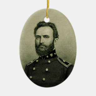 Stonewall Jackson Julgransprydnad Keramik