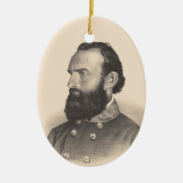 Stonewall Jackson Julgransprydnad Keramik