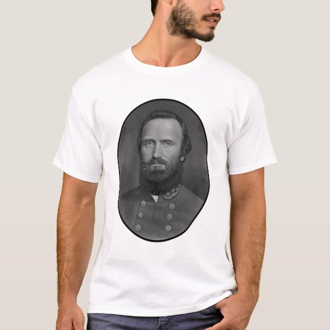 Stonewall Jackson konstverk Tee Shirt (Framsida)