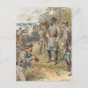 Stonewall Jackson på First Manassas Vykort