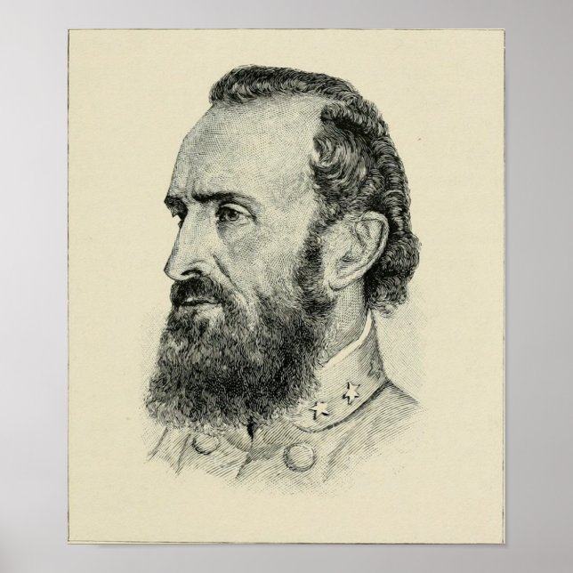 Stonewall Jackson Poster (Framsidan)
