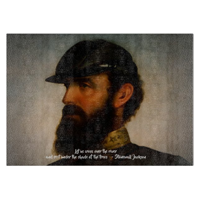 Stonewall Jackson skärbräda (Framsidan)