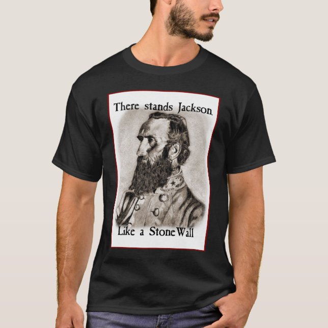 Stonewall Jackson T-shirt (Framsida)