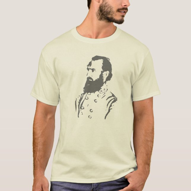 "Stonewall" Jackson Tee Shirt (Framsida)
