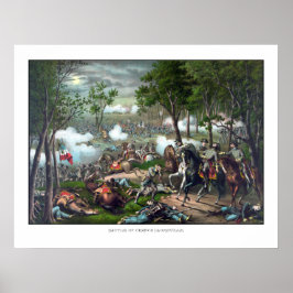 Stonewall Jacksons död Poster