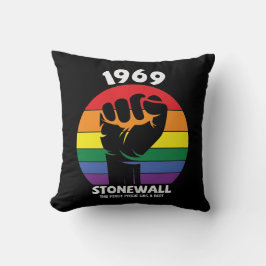 Stonewall Riot Remfamement Gay pride Kudde