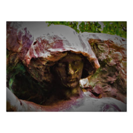 "Stonewaschad" Fototryck