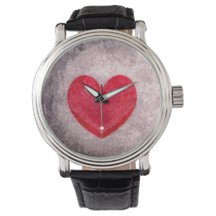 Stonewaschat Heart Armbandsur