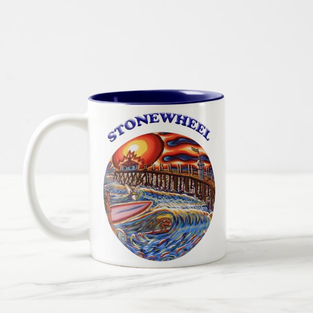 Stonewheel Surfin mugg (Vänster)