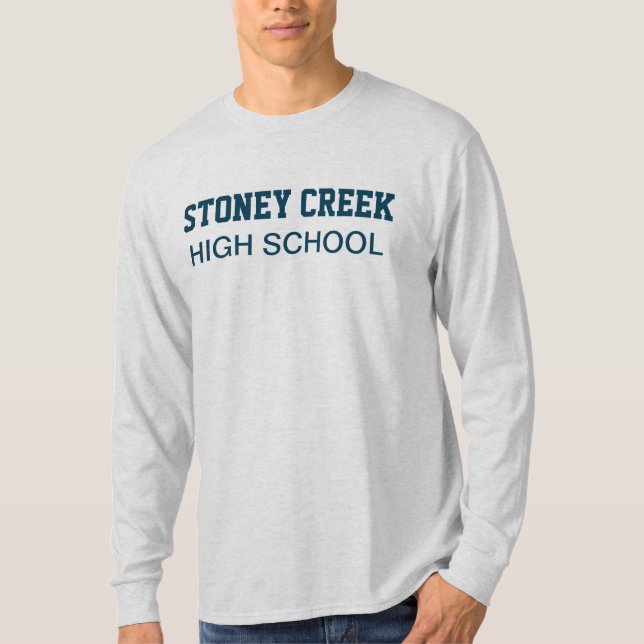 Stoney Bäck High School T-Shirt (Framsida)
