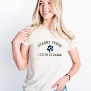 Stoney Creek Junior Cougars Paw Havregrynsgröt T Shirt