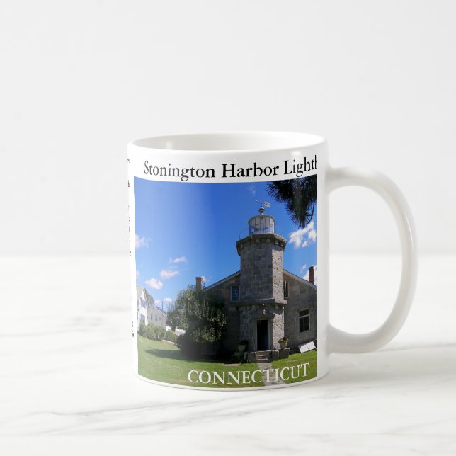 Stonington hamnfyr, Connecticut mugg (Höger)