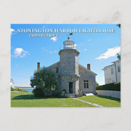 Stonington Harbour Lighthouse, vykort för anslutni