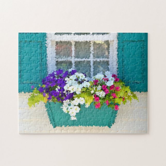 Stony Bäck Window Box Puzzle Pussel (Horisontell)