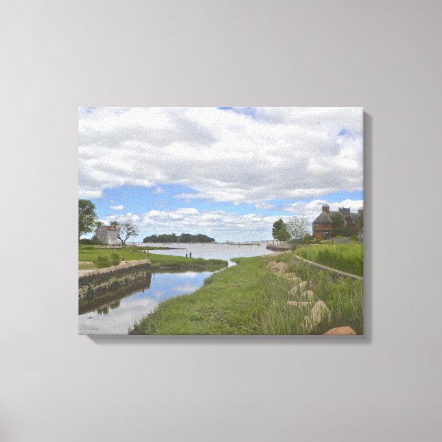 Stony Bäck Wrapped Canvas (Framsida)