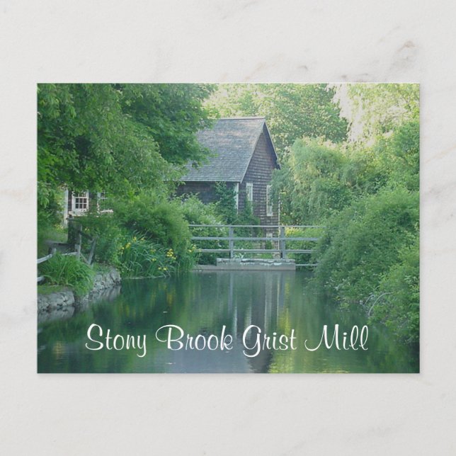 Stony Brook Grist Mill - Cape Cod Mass  Brevkort Vykort (Framsida)